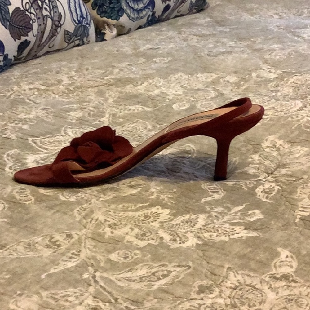 Sacha London Made in Spain Suede Slingback Heels-8.5 - Picture 6 of 7
